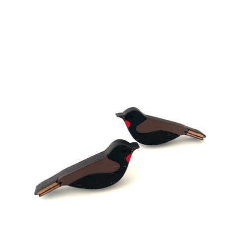 NEW! Tieke (NZ Saddleback) (studs)