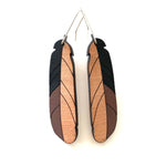 NEW! Tieke FEATHERS (NZ Saddleback) dangly