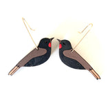 NEW! Tieke (NZ Saddleback) - dangly