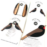 NEW! Tieke (NZ Saddleback) - dangly