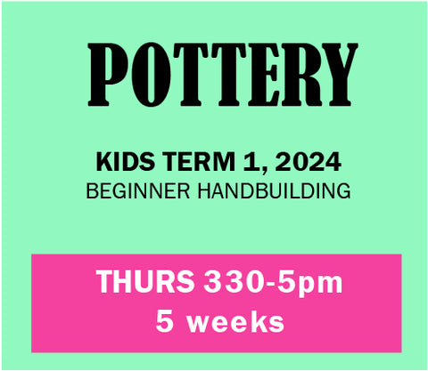 Kids - Term 1, 2024, Thurs 330-5pm - Julia Huyser Design