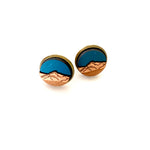 Aoraki, Mt. Cook Rimu earrings - Julia Huyser Design