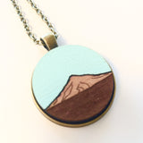 Mt. Taranaki pendant - Julia Huyser Design