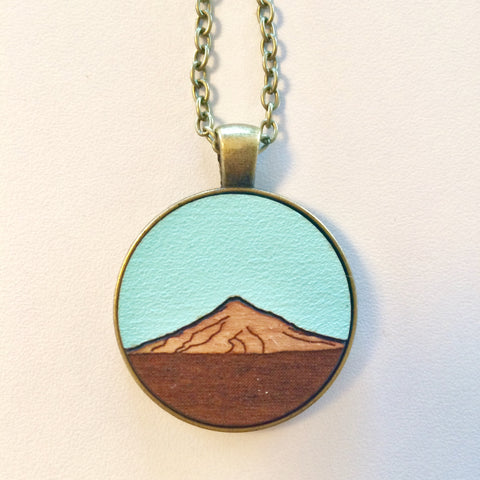 Mt. Taranaki pendant - Julia Huyser Design