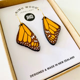 Monarch Butterfly Wing Earrings - Julia Huyser Design