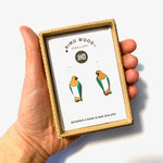 Kererū  STUD earrings - Julia Huyser Design