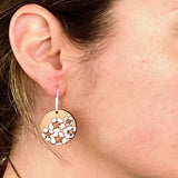 Manuka Flower bunch - Rimu earrings - Julia Huyser Design