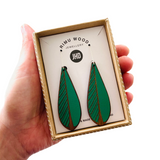 Kea feather earrings - Julia Huyser Design