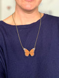 Monarch Butterfly Necklace - Julia Huyser Design