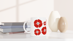 ANZAC Poppy Ceramic Mug - Julia Huyser Design